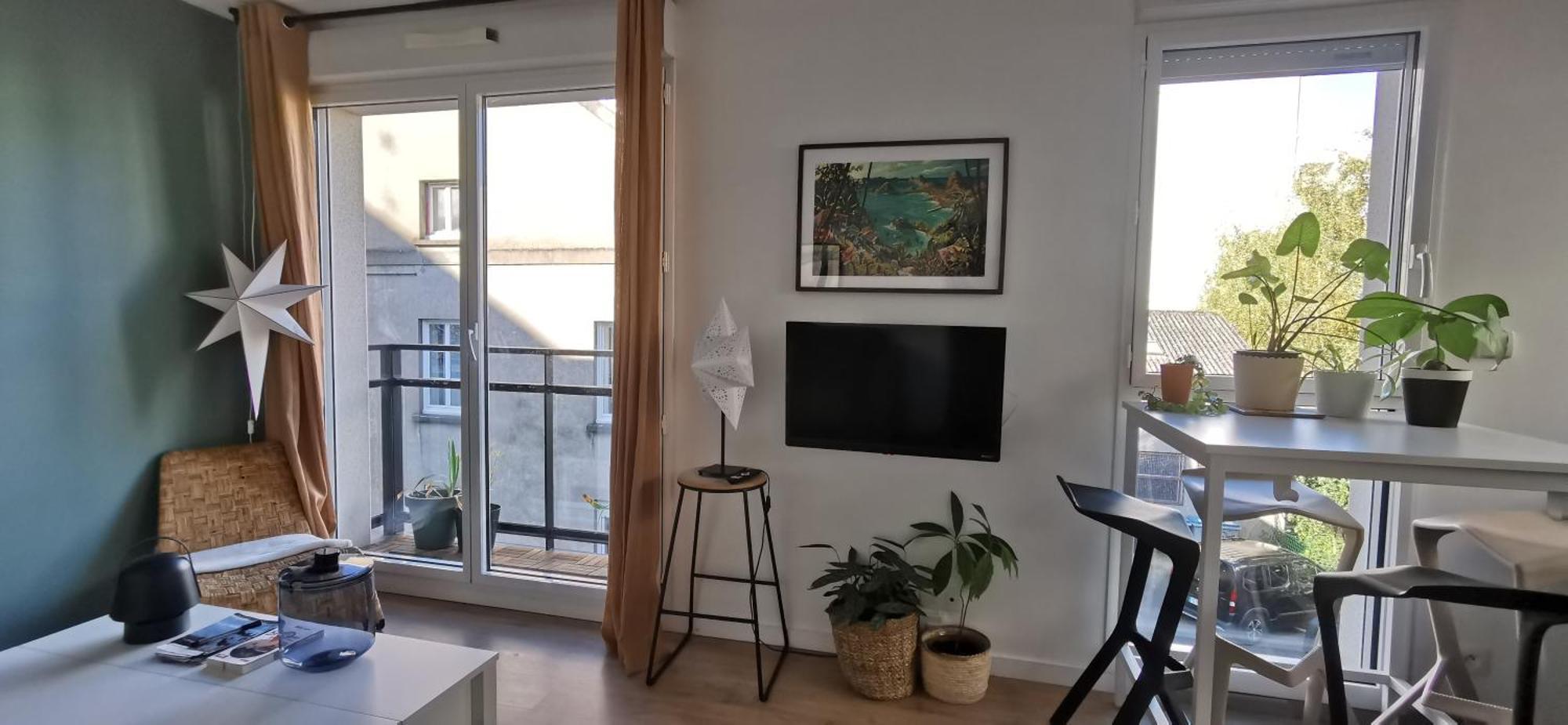 Appart T2 L'Ile De Nantes Avec Parking Prive Εξωτερικό φωτογραφία